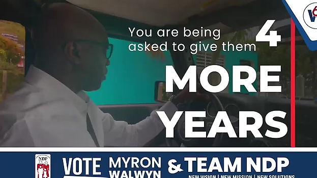 Myron Walwyn '4 More Years to Do What Exacly?' Video